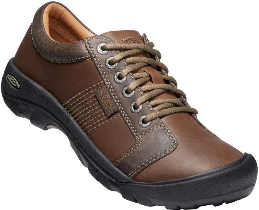 Keen Austin chocolate brown kožená