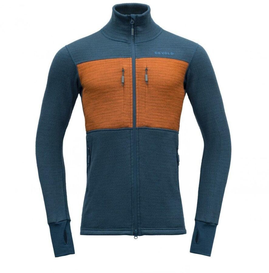 Devold Egga Grid Merino Jkt Man M