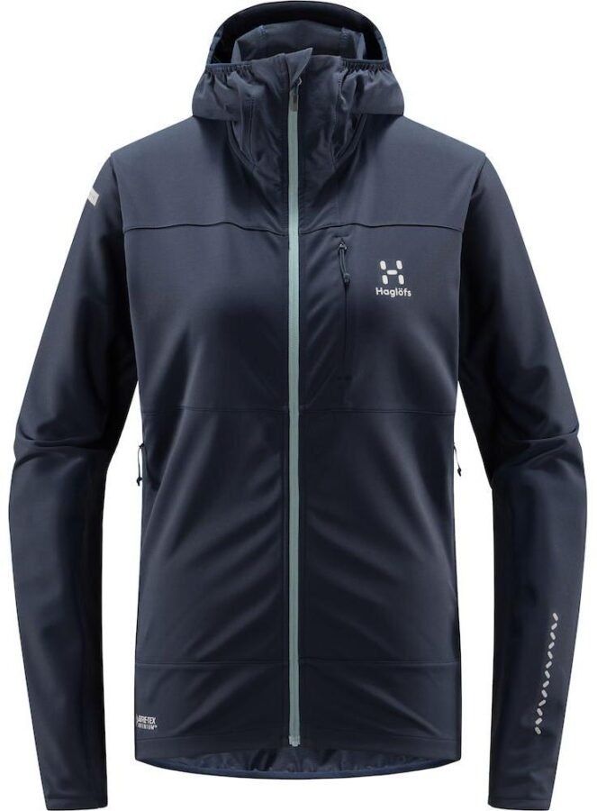 Haglöfs W Bunda L.I.M Hybrid Softshell dámská modrá S